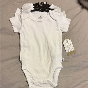 The Honest Company White Bodysuit